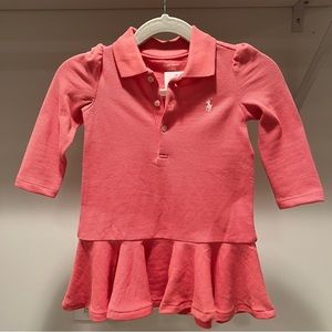 Ralph Lauren Dropped Waist Dress And Bloomers 9m
